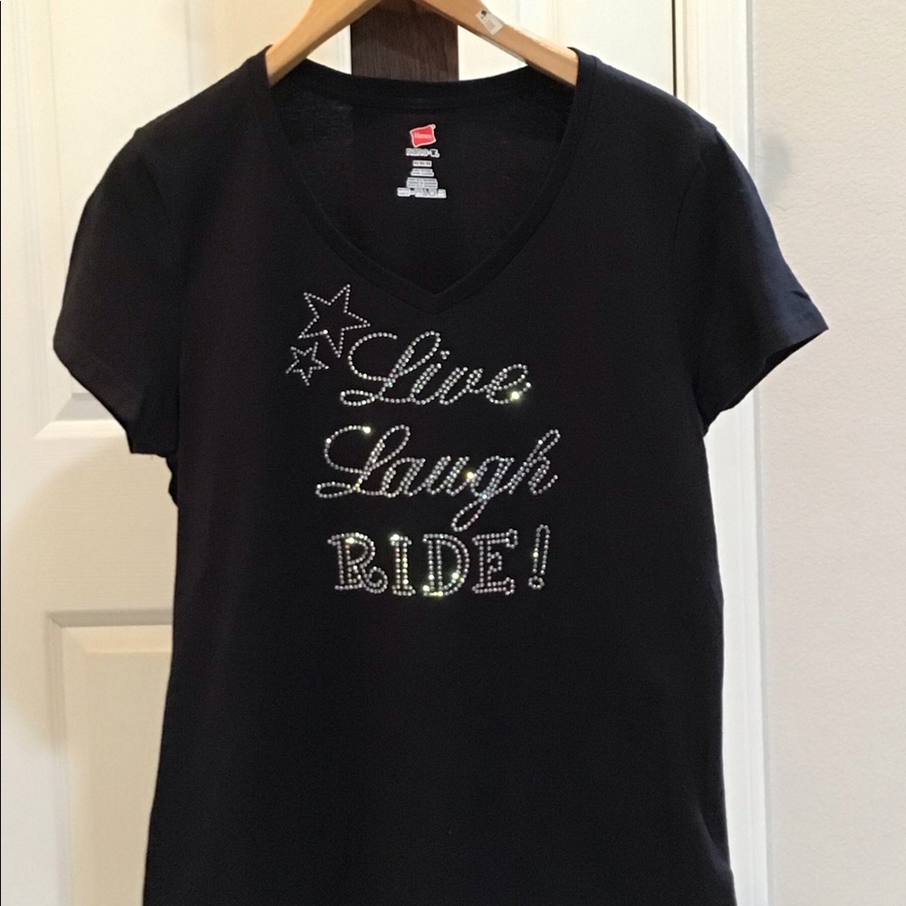 Riding Rhinestone T-shirt
